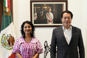 Sustituye Nadia López a Marx Arriaga en la SEP