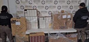Aseguran 60 mil cigarros y dos kilos de marihuana en autobús sobre la Saltillo-Zacatecas